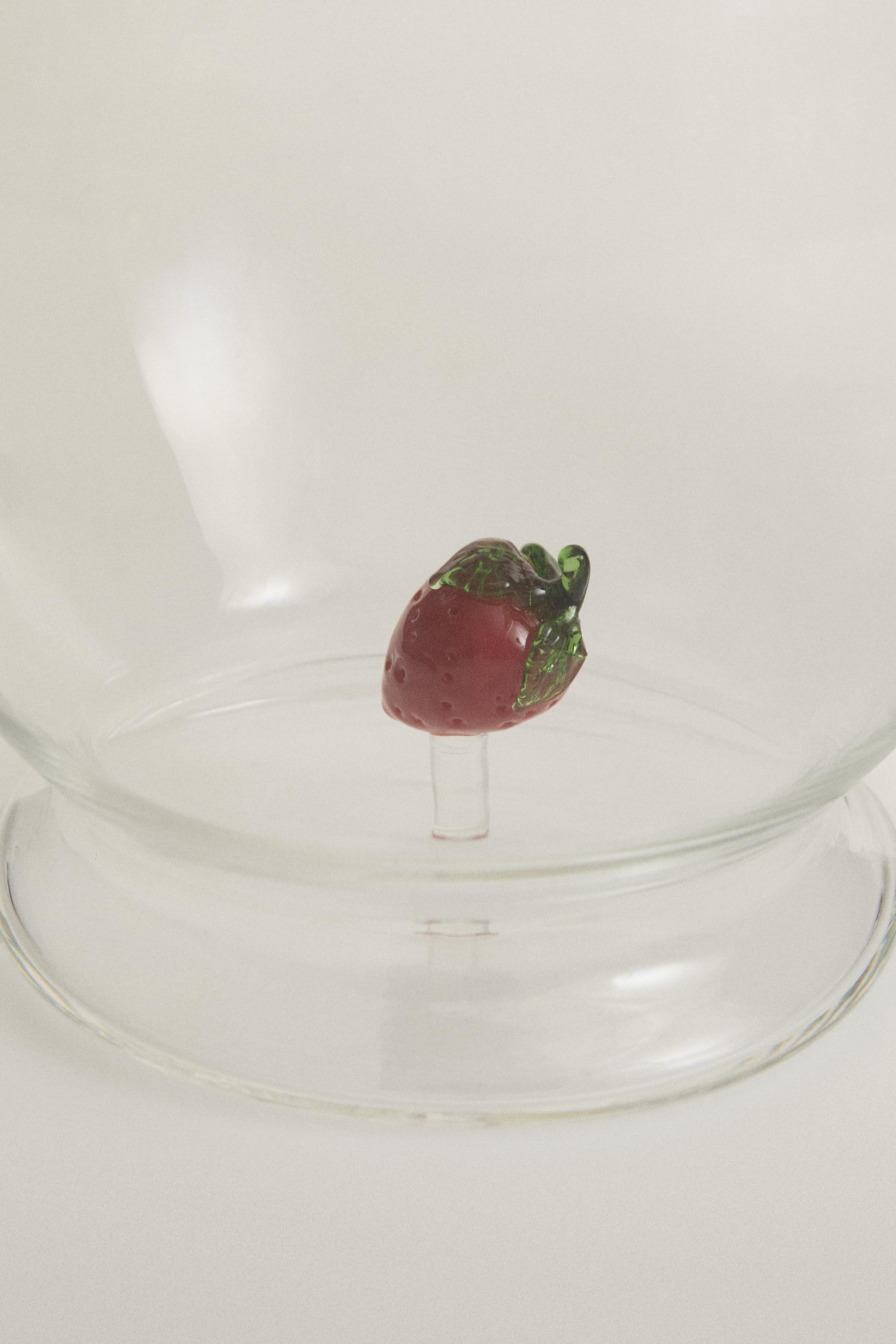 PICHET BOROSILICATE FRAISE